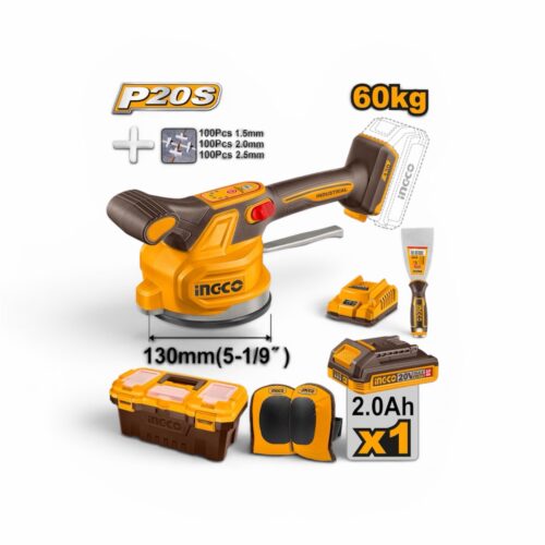 رجاج بلاط بطارية 20 فولت – 2 أمبير